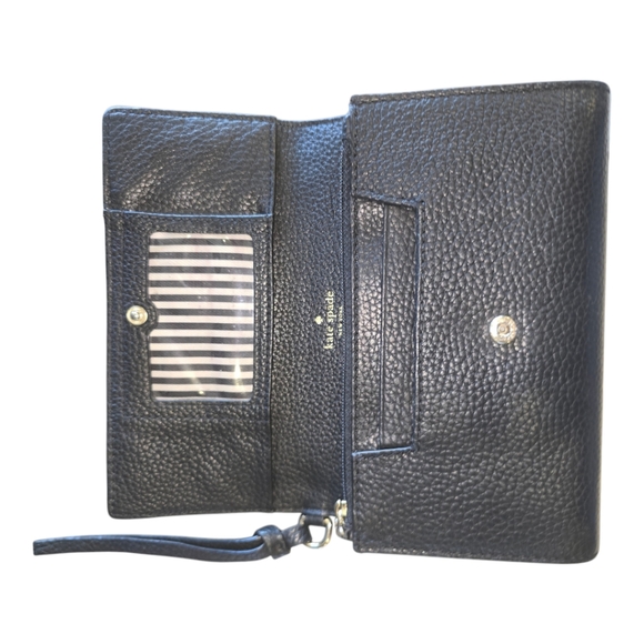 KATE SPADE LEATHER CROSSBODY AND MATCHING LEATHER WALLET, BAG NWOT, WALLET EUC - Picture 16 of 16